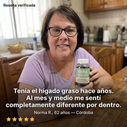 Gomitas naturales para desinflamar el abdomen, mejorar la digestión, regular el colesterol y recuperar la energía